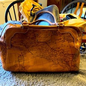 Patricia Nash Continental Map Shoulder Bag